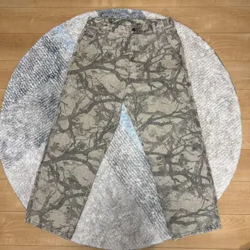 ZARA 나뭇가지 무늬 데님 팬츠 EUR44