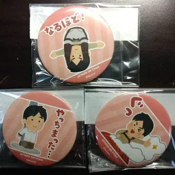 엘렌 3종 세트 진격의 거인 x 일러스트야 캔뱃지