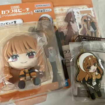 컬러풀 피치 제일복권 십이지신 피규어 러버 참 스티커 카라피치