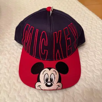 [ 레어 ] 90s 도쿄 디즈니랜드 자수 캡 미키 Disney