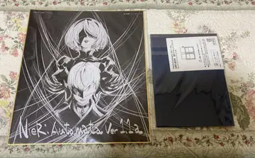 NieR: Automata Blu-ray 혜택 색지 캐릭터 파인 폴리오