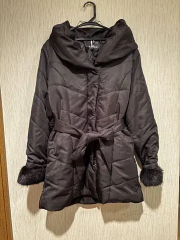 롱 다운 자켓