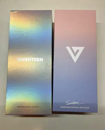 seventeen 응원봉 ver.1 ver.2