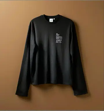 미세스 바벨탑 롱 슬리브 티셔츠 XL 블랙 롱티 긴팔