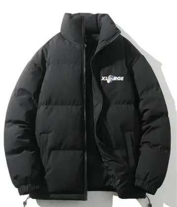 XLURGE 블랙 다운 자켓