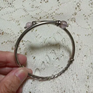 비즈 포함 925 뱅글