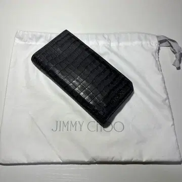 [ 새상품급 ] JIMMY CHOO 블랙 장지갑