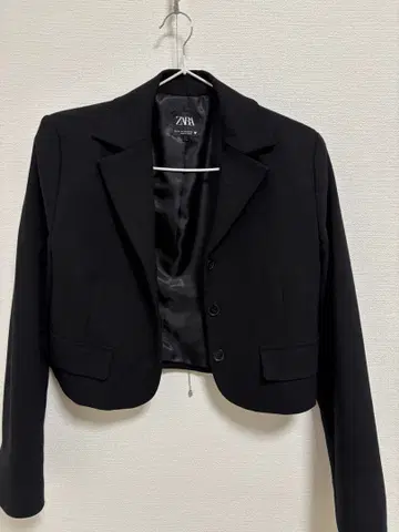 ZARA 블랙 테일러드 자켓 XS