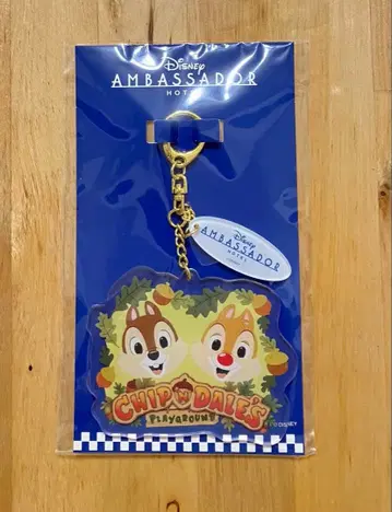 디즈니 앰버서더 호텔 칩앤데일 키링 디즈니 리조트