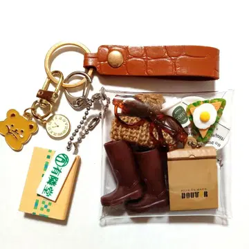 가챠 파우치 키링 서점 도토루