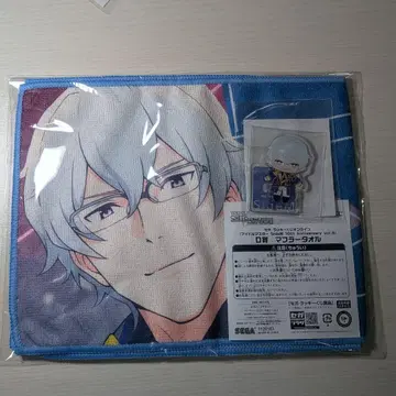 SideM 하사미 미치오 머플러 타월 아크릴 스탠드