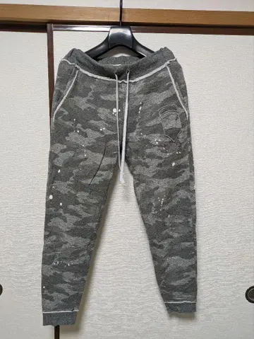 TAVERNITI SO JEANS 카모 패턴 조거 팬츠 M