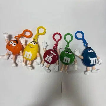 m&m's 엠앤엠즈 키링 디스펜서 5세트 빈티지