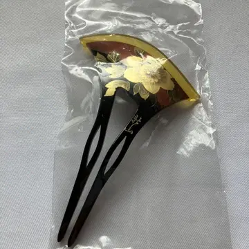 [ 미사용 ] 신야마 일본 의류용 헤어콤 머리 장식 바치형
