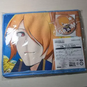 SideM 츠쿠모 카즈키 머플러 타월 캔뱃지
