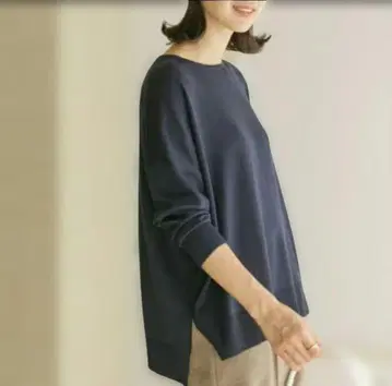 어반 리서치 도어스 [세탁 가능] 워셔블 울 와이드 풀오버
