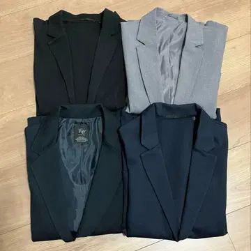 테일러드 자켓 4벌 묶음 판매 UNIQLO Mac-House