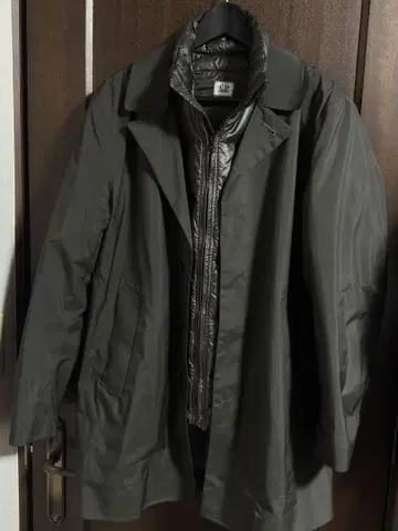 C.P. COMPANY 트렌치코트 m 사이즈 카키 코트 씨피