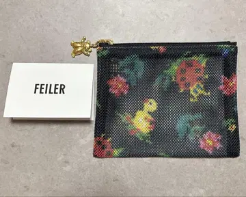 FEILER 메쉬 파우치 블랙