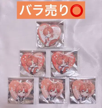 STPR BOYS 도키코이 하리마 하트 캔뱃지 등신 데포 캔뱃지