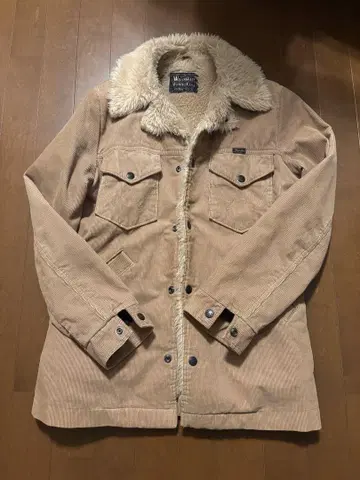 Wrangler 베이지 코듀로이 자켓 M