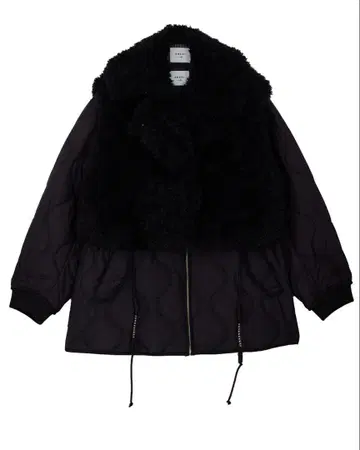 아메리 Ameri BOA VEST SET QUILTING COAT