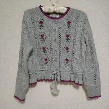 제인 마플 Baby's knit cardigan 그레이