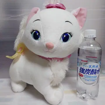 마리 스타일리시 캣 봉제 인형 디즈니