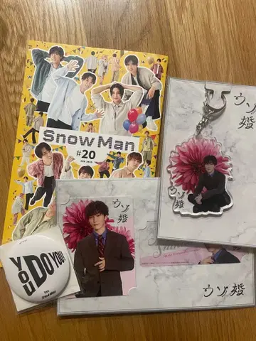 와타나베 쇼타 아크릴 키링 + Snow Man 뉴스레터