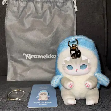 mofusand Kiramekko Fluffy Kittens 고래상어