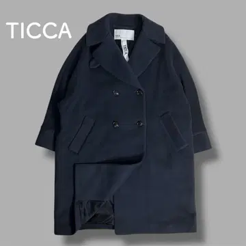 인기 모델 TICCA 티카 텐트 코트 네이비 오버 사이즈