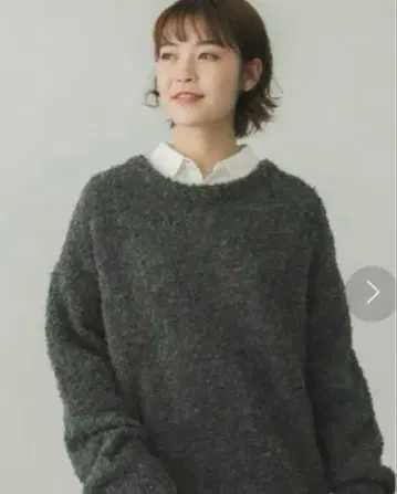 카구레 부클레 알파카 풀오버 니트