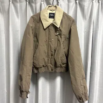 ZARA 아우터 자켓 카라 부착