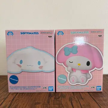 산리오 캐릭터즈 SOFVIMATES 시나모롤 마이멜로디 세트