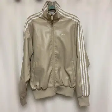 adidas 베이지 집업 자켓 XS