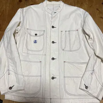 화이트 코튼 커버올
