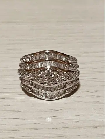 지르코니아 925 실버 반지 AVALANCHE 좋아하는 분께