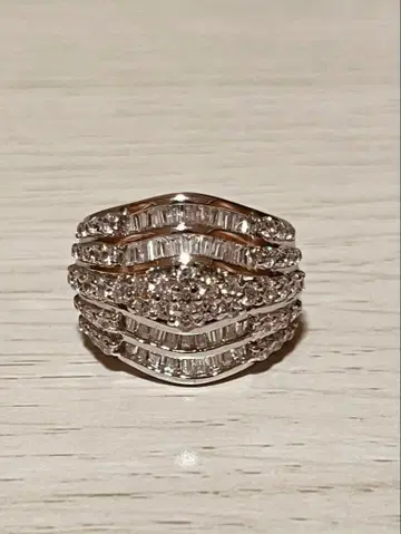 지르코니아 925 실버 반지 AVALANCHE 좋아하는 분께