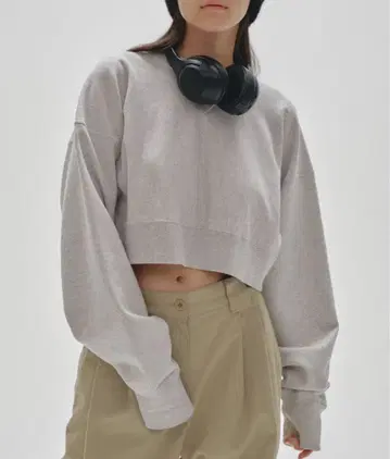 TODAYFUL (투데이풀) Cropped Sweat Pullover