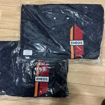 ENEOS 작업복 2벌 세트 에네오스 오버롤 유니폼