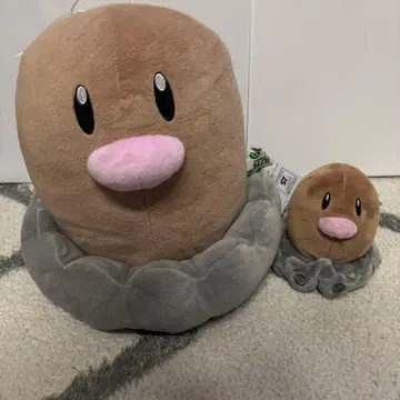 디그다 큰 봉제 인형 포켓몬 fit 코코