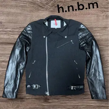 h.n.b.m 에이치엔비엠 라이더 타입 자켓 L size