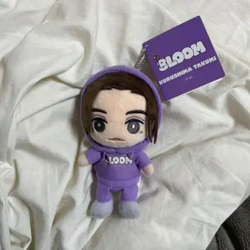 쿠루시마 타쿠미 봉제 인형 보라색 NOA