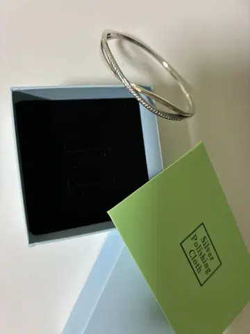 판도라 실버 크로스오버 뱅글 925