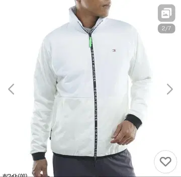 타미힐피거 남성용 자켓 화이트