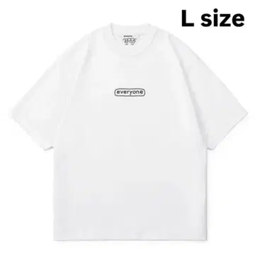 everyone j.30000 logo short sleeve tee