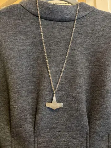 레어 Georg Jensen 요르겐 젠 백랍 목걸이 북유럽