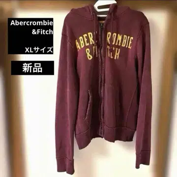 시착만 한 Abercrombie&Fitch 로고 후드티 XL 보아 안감