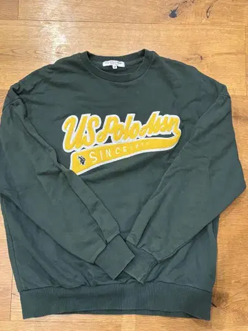 US Polo Assn. 다크 그린 맨투맨