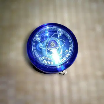 BANDAI 1998 하이퍼 브레인 파란 요요 원자 모델